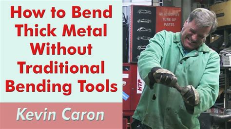 how to bend metal bracket|bending thick metal without tools.